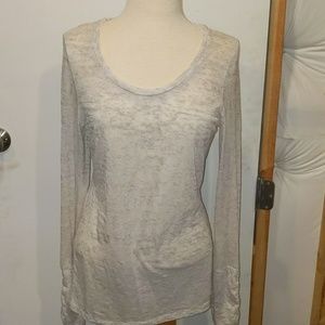 Long Sleeve Sheer Shirt